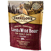 Carnilove Cat Lamb & Wild Boar Sterilised-400гр