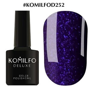 Гель-лак Комільфо Komilfo Deluxe Series №D252, 8 млEStyle