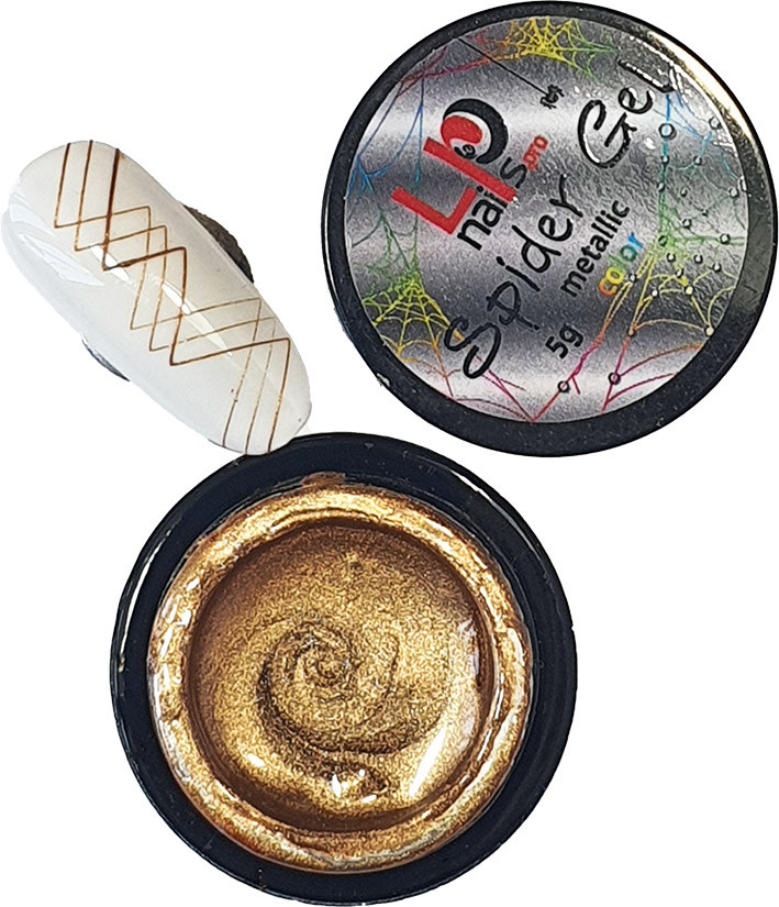 Гель павутинка металік №4 Lpnails Spider Gel 5 мл