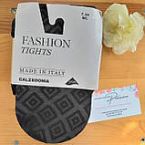 Calzedonia Жіночі колготи з візерунком С/М 4832 чорні, фото 8