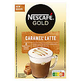 Розчинна Кава Nescafe Gold Caramel Latte Instant Coffee 8 x 17g, фото 2