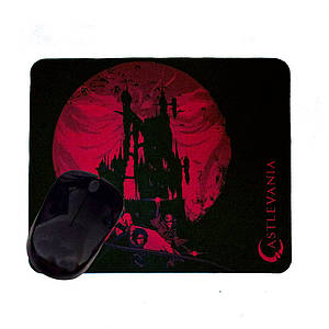 Килимок для мишки Розмір 22х18 см Castlevania "Замок" Кастлвания