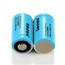 Аккумулятор 15266/CR2 LiFePO4 Soshine CR2-3.2-300 Button 300mAh, 0.2A, 3.6/3.2/2.0V, фото 4