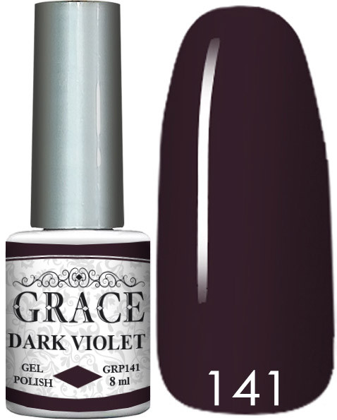 Гель-лак Грейс GRACE GRP141 Dark Violet 8ml