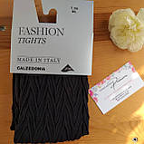 Calzedonia Жіночі колготи з візерунком  М/Л  4952 чорні, фото 6