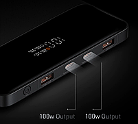 Зовнішній акумулятор павербанк Baseus Blade 20000 mAh 100w QC PD, фото 6