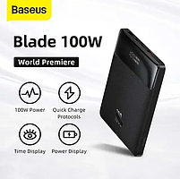 Зовнішній акумулятор павербанк Baseus Blade 20000 mAh 100w QC PD, фото 8