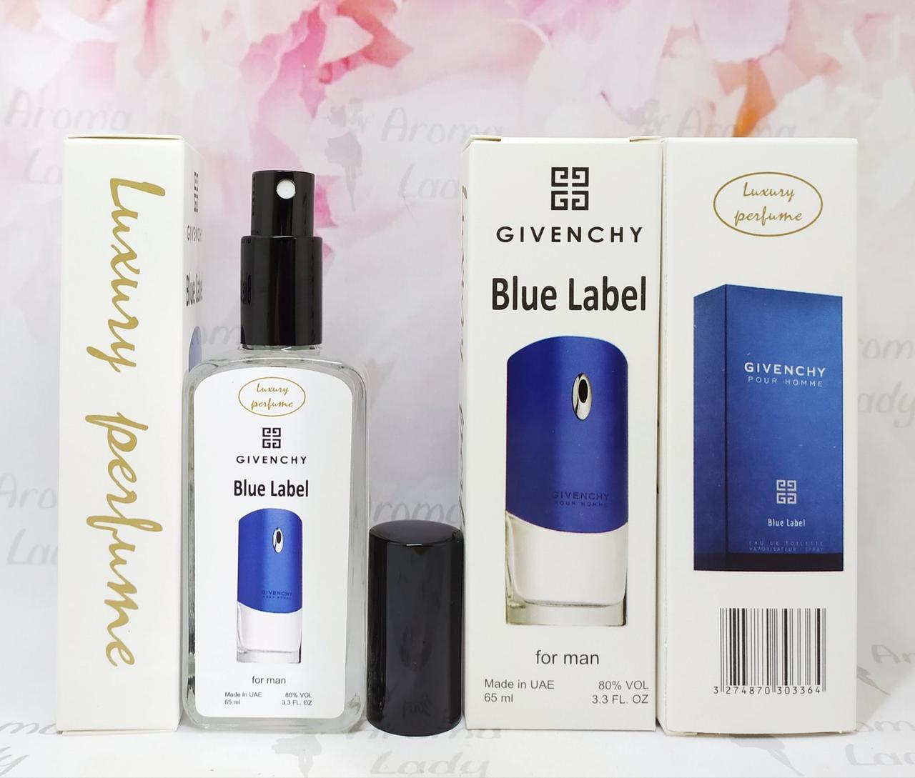 Тестер VIP Luxury Perfume Givenshy Pour Homme Blue Label 65 мл