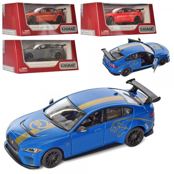 Машинка інертна Kinsmart Jaguar KT-5416-WF 12.5 см ID 4091129