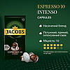 Cет 10 пачок по 10 капсул! Кава в капсулах Nespresso Jacobs Espresso Intenso 10, фото 5