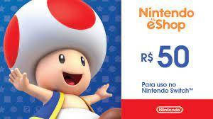 Nintendo eShop Card - 50 BRL (Brasil)