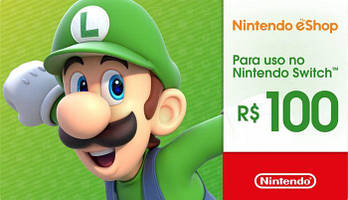 Nintendo eShop Card - 100 BRL (Brasil)