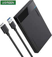 Внешний корпус для HDD, SSD карман для дисков 2.5" SATA III USB 3.0 UGREEN 30848 (micro USB-B)