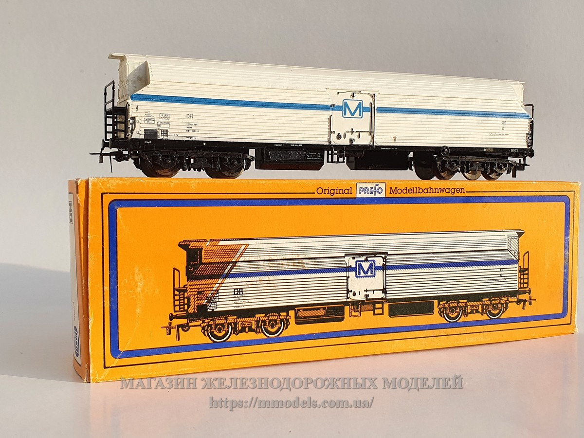 Piko VEB Prefo Вагон 4х осний льодовик MK4, приладдя DR, масштабу 1:87, H0