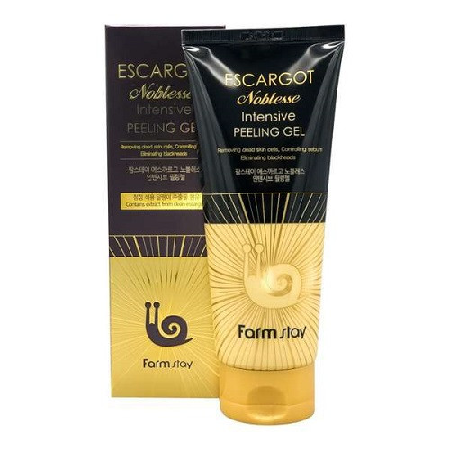 FarmStay Escargot Noblesse Intensive Peeling Gel Пілінг-гель з екстрактом равлика, 180 мл