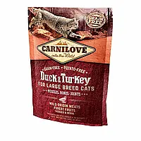 Carnilove Cat Duck & Turkey Large Breed-400гр