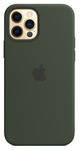Чохол Apple оригінальний Silicone Case with MagSafe для Apple iPhone 12/12 Pro(Cypress Green)зелений