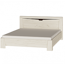 Ліжко в спальню Ліберті 160x200 Еверест Дуб Крафт Золотий