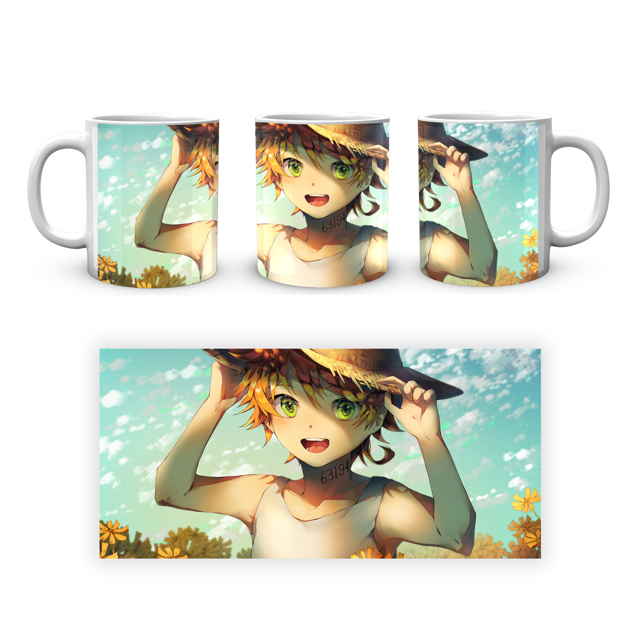 Кружка GeekLand The Promised Neverland Обіцяний Неверленд Емма NV 02.469, фото 1