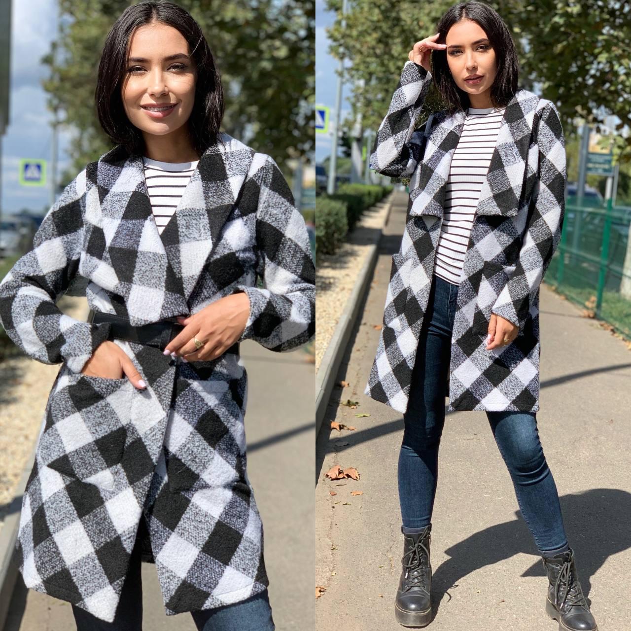 Кардиган у клітинку sale, фото 1