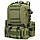 Рюкзак військовий тактичний 50-55 л Чорний Наплічний (армійський туристичний рибацкий) тактичні, фото 4