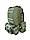 Рюкзак військовий тактичний 50-55 л Чорний Наплічний (армійський туристичний рибацкий) тактичні, фото 5