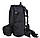 Тактичний рюкзак 55 літрів Oxford Чорний. Військовий рюкзак (портфель наплічник штурмовий) тактичні рюкзаки, фото 2