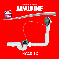 Сифон для ванны с переливом HC30-EX McAlpine