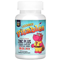 Zinc Plus for Children Tangerine Flavor Vitables 90 жувальних таблеток