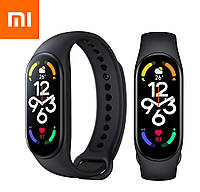 Глобальная Версия Xiaomi Mi Smart Band 7 Black Оригинальный Фитнес-браслет M2129B1 BHR6008GL