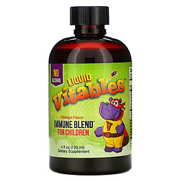 Liquid Immune Blend for Children No Alcohol Orange Flavor Vitables 120 мл