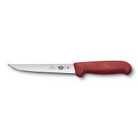 Кухонный нож Victorinox Fibrox обвалочный 15 см, красный (5.6001.15) - Вища Якість та Гарантія!