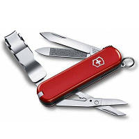 Нож Victorinox NailClip 580, 65 мм, красный (0.6463) - Вища Якість та Гарантія!