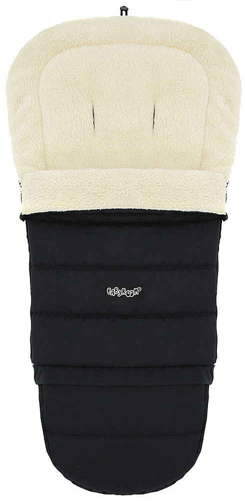 Зимовий конверт Babyroom Wool N-20 black чорний