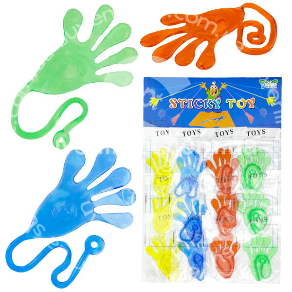 Лизун липучка Ладошка набір 20 шт., фото 1