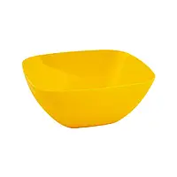 Салатник Алеана 18*18*7,5 см темно-жовтий