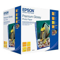 Папір 10x15см  250г/м²  Epson Premium Glossy Photo Paper,  500арк./уп. (код 17942)