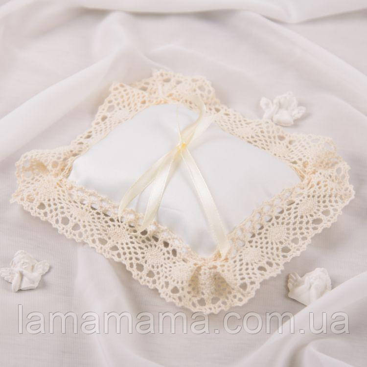 Подушечка для хрестика Натхнення молочний BetiS, фото 1