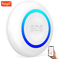 Беспроводная WiFi тревожная кнопка SOS для пожилых людей USmart SOS Button-01w, сигнальный пульт вызова с