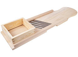 Шатківниця дерев'яна для капусти Drewstyl на 4 ножі (Польща)