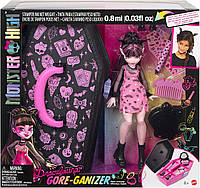 Кукла лялька Monster High 2022 Draculaura Gore-ganizer Монстер Хай Дракулаура