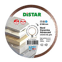 Диск алмазный DISTAR 1A1R HARD CERAMICS ADVANСED 7D 180 мм