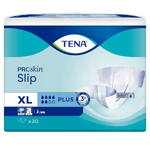 Підгузники для дорослих Tena Slip Plus XL 30 шт (обхват талії 120-160 див.)