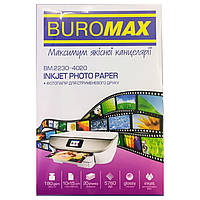 Фотобумага 10*15см 100л. 180г/м2 глянцевая Buromax 2230-4100