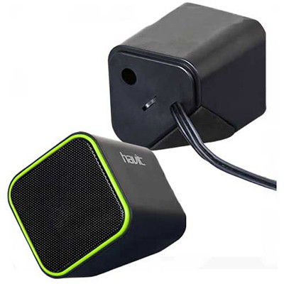 Колонки HAVIT HV-SK473 2*2W USB Bl-Green