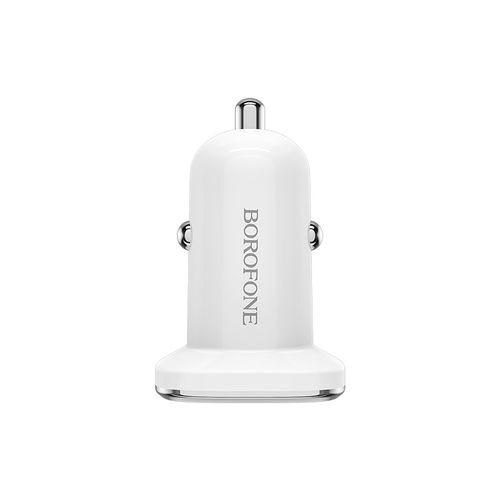 Автомобільний зарядний пристрій Borofone BZ12 2USB/2.4A (Білий)