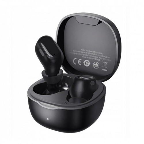 Bluetooth навушники (TWS) Baseus W01 Encok True Wireless Earphones (Чорний)