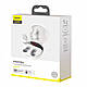 Bluetooth навушники (TWS) Baseus W01 Plus Encok True Wireless Earphones (Білий), фото 6