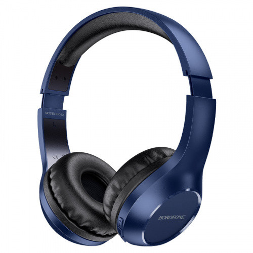 Bluetooth навушники накладні Borofone BO12 (Синій)