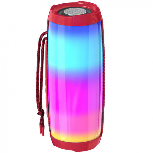 Портативна колонка Bluetooth SkyDolphin ST71 LED (Червоний)